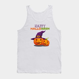 Witch Jack O Lantern Tank Top